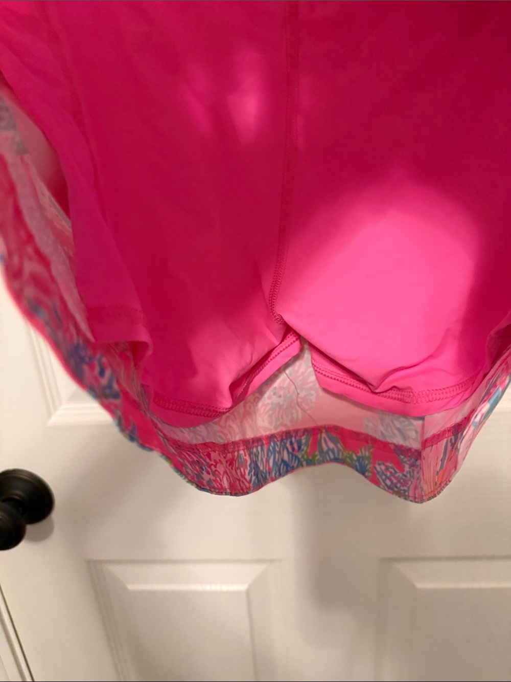 Lilly Pulitzer Women’s Pink Floral Print Skort - Picture 3 of 5